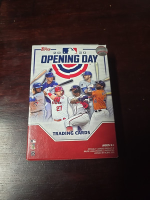 2020 Topps Opening Day Baseball Factory Sealed HANGER Box-40 Cards-4 INSERTS