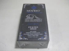 New MOSHEKO ELEVATE Eye & Face Anti-Aging SERUM  Dead Sea Minerals MSRP $399.99
