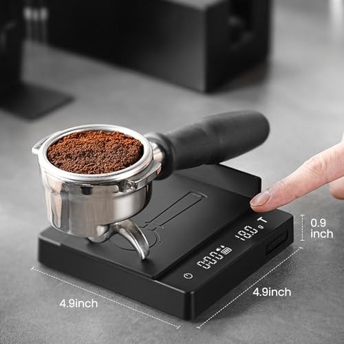MHW-3BOMBER CUBE COFFEE SCALE 2.0 MINI ES6029B - BLACK - Picture 2 of 5