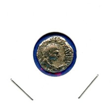 Ancient Indo-Greek Kingdom India Drachm Bactria Silver Coin 105-90 BC Hermaeus 