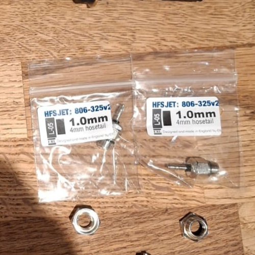 Aquamist Methanol Water Injection 1.0mm Atomising Jet 4mm tail (500cc ...