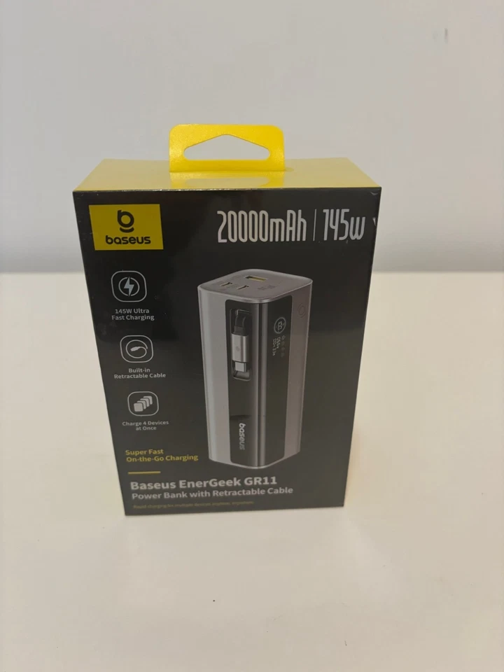 Baseus Laptop Power Bank, 20800mAh 145W Portable Charger USB C with 4 Ports - Image 3 of 4