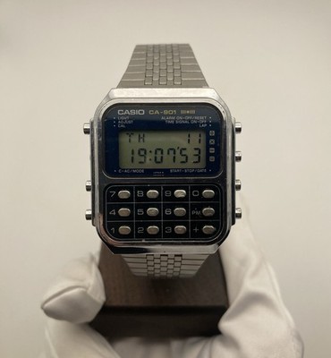 Casio CA-901 (134) 1981 No LCD Bleed Calculator Game Watch