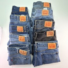 LOTE de 20 pares de jeans Levi's 505 - 2007+ - varias tallas