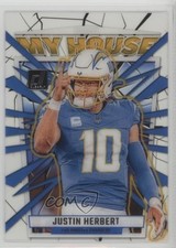 2023 Panini Clearly Donruss Clearly My House Justin Herbert #9 pe8