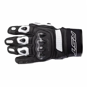 RST Freestyle 2 Ce Motorcycle Gloves Mens Black White White