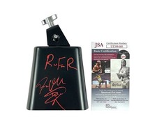 Steven Adler Rare Signed Autographed Cowbell RFR Inscription Guns N' Roses JSA
