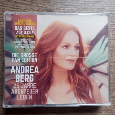 Andrea Berg - 25 Jahre Abenteuer Leben - Die Grosse Fan Edition - 3CD BOX - Bild 1 von 2