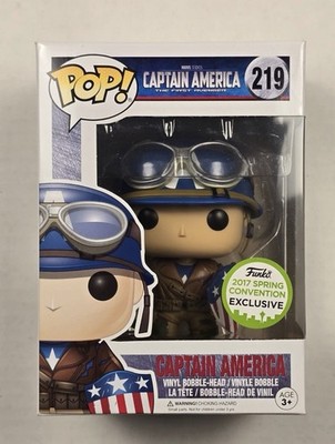 Funko Pop Captain America #219 (2017 Spring Convention Exclusive)