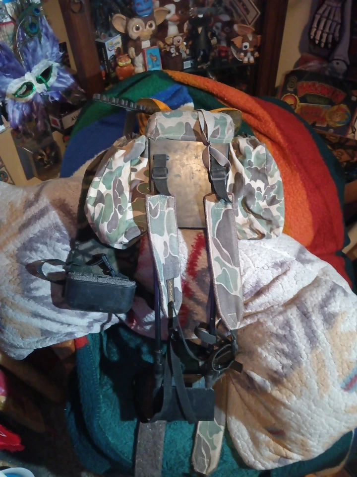 Vintage Rancho Safari Cat Quiver Arrow Hunting Archery Backpack Sagittarius USA - Image 2 of 4