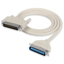 DB25 to CN36 Parallel Printer Cable, DB25 25 Pin Male to CN36 Centronics 36 P...