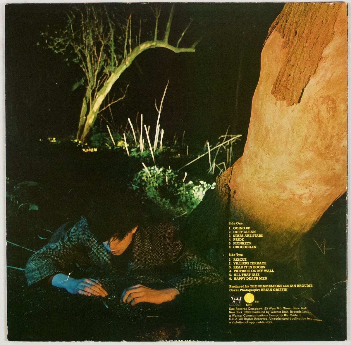 ECHO AND THE BUNNYMEN: Crocodiles US Sire New Wave Vinyl LP