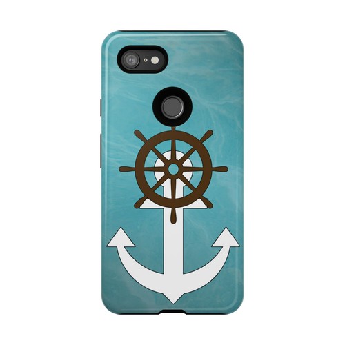 Boot Anker & Helm Rad, robuste Handyhülle für iPhone, Samsung, Pixel - Segeln - Bild 194 von 285