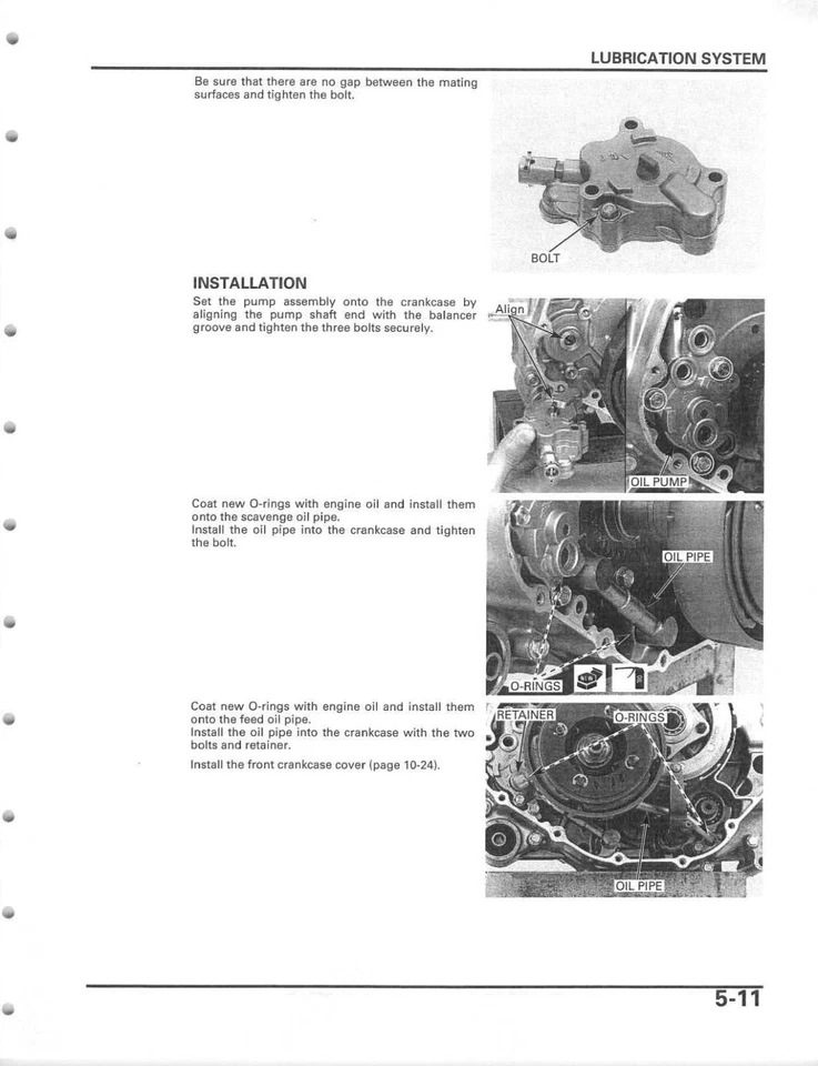 3hole Service Shop Manual Repair 2004-2006 Honda Rancher 350 TRX350 Fourtrax Foto 3 de 4