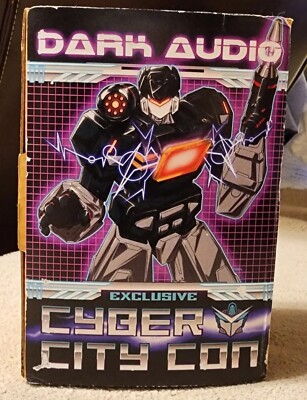 Dark Audio Exclusive Cyber City Con Transformers Ltd Ed 93/150 2016 New