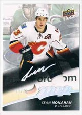 2017-18 MVP SUPER SCRIPT SEAN MONAHAN 17/25 CALGARY FLAMES #5