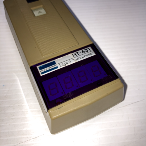 ONO SOKKI HT-431 DIGITAL Hand Held TACHOMETER For PARTS/REPAIR ONLY-See Notes - Picture 6 of 10