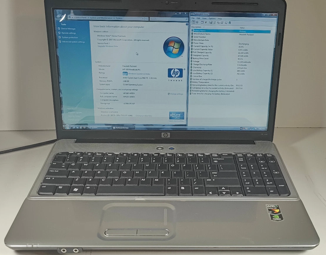HP Windows Vista PC Laptops & Netbooks for sale | eBay