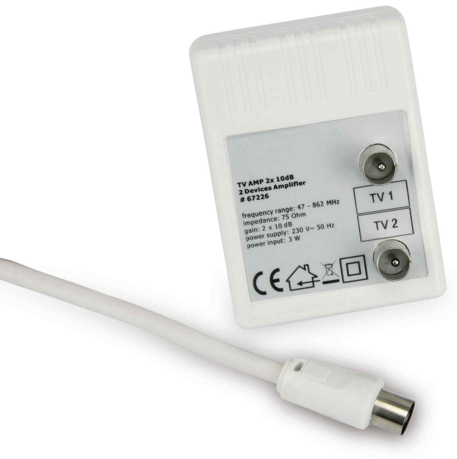 Thumbnail - Goobay 2-geräte Antennenverstärker 67226