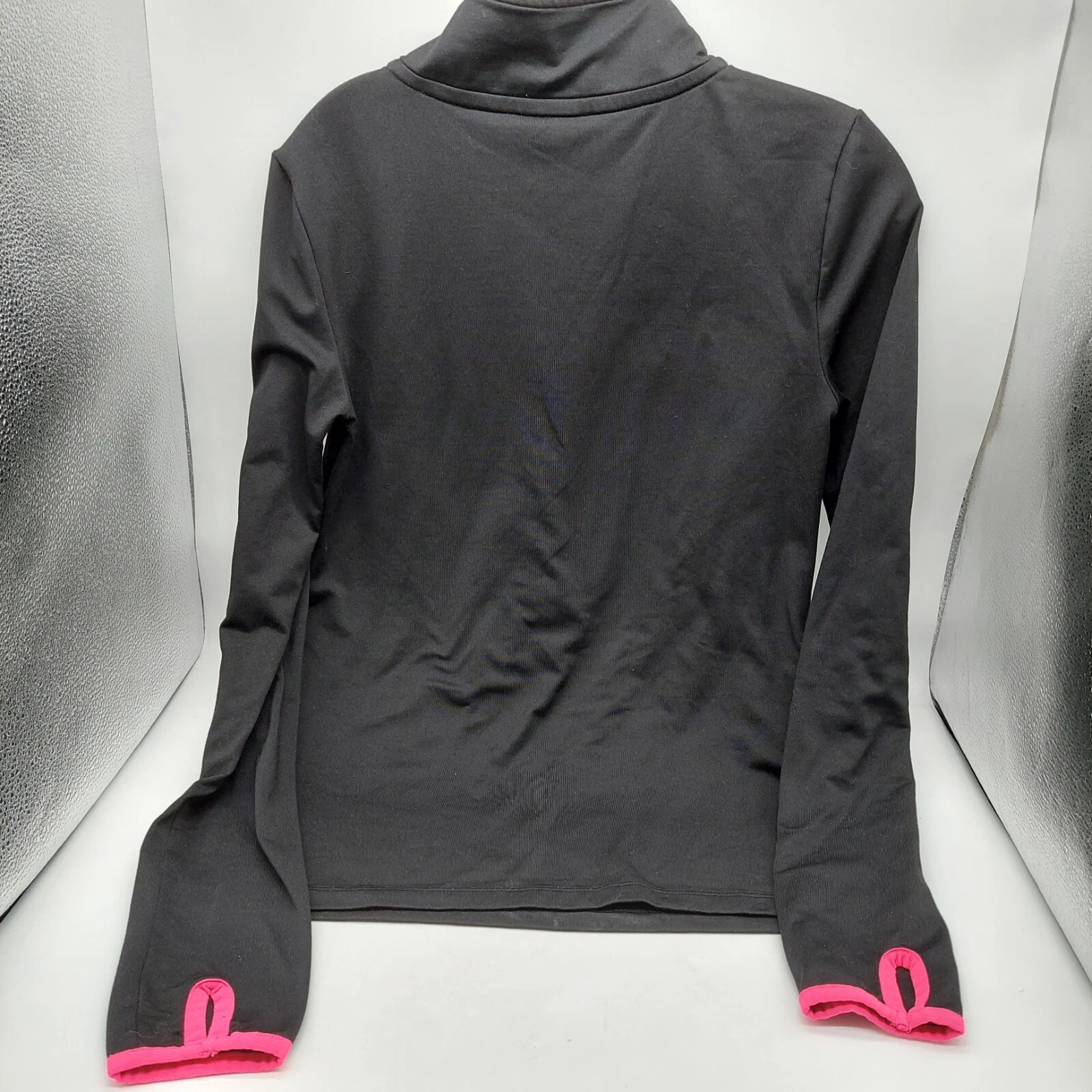 victoria-secret-vs pullover 1/4 zip pink shirt