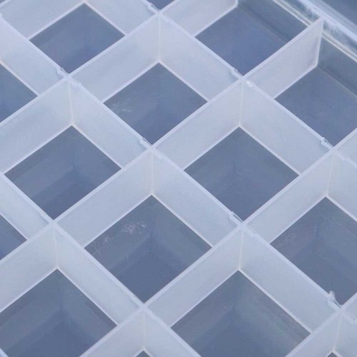 6 Packs 24 Grid Plastic Box Case Jewelry Bead Storage Container Craft Organizer - Picture 6 of 11
