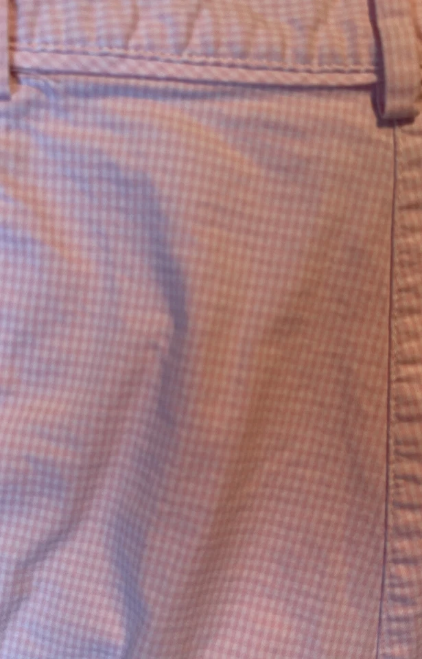 Pantalones Cortos de Golf Lady Hagen 8 Bermudas Rosa A Cuadros Concienciación sobre el Cáncer de Mama Foto 2 de 4