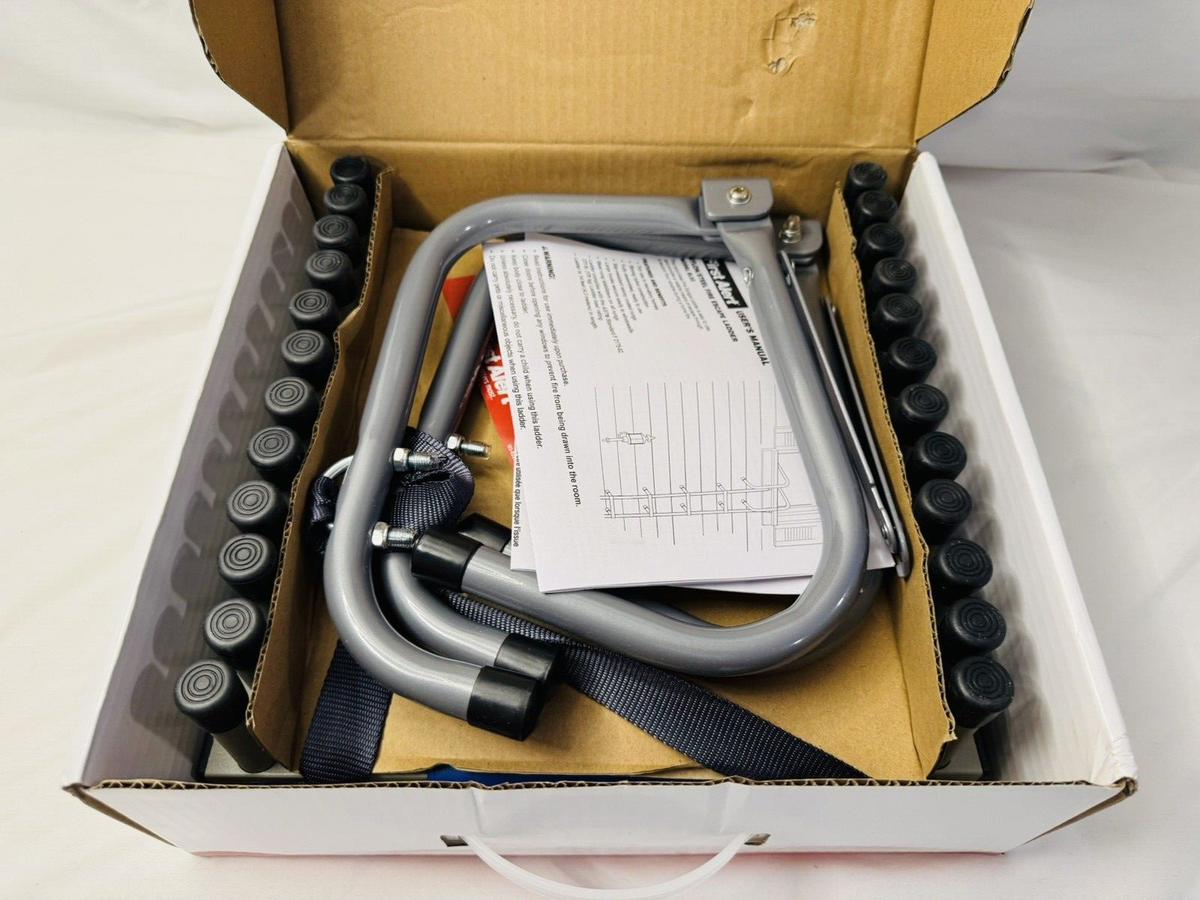 First Alert Two-Story 14ft Fire Escape Ladder In Original Box  display picture 1