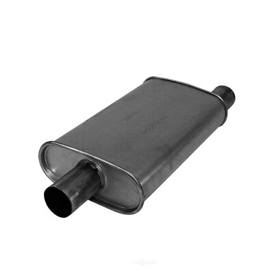  AP 6519 BIG MAX TURBO EXHAUST MUFFLER OVAL CENTER / OFFSET 2'' IN / OUT 20'' LONG
