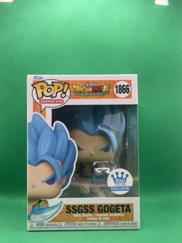 Funko Pop! Dragonball-SSGSS Gogeta-Exclusivo de Funko Shop-#1866-AGOTADO