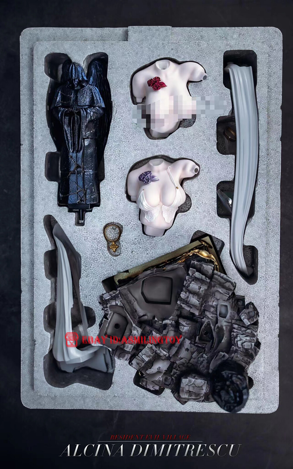 1/4 CP.Studio Resident Evil Alcina Dimitrescu Limited GK Statue Deluxe