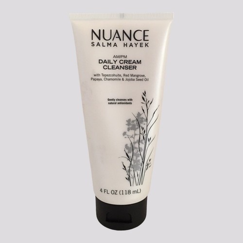 Nuance Salma Hayek AM/PM Daily CREAM CLEANSER Jojoba Oil - 4oz/118ml SEALED RARE - 第 8/11 張圖片