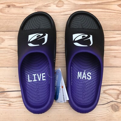 Taco Bell Live Mas x Crocs Mellow Slides Mens Size 9 / Women\'s Size 11 BRAND NEW ?Taco Bell X Crocs Mellow Slide - Live Más - Men main image 2