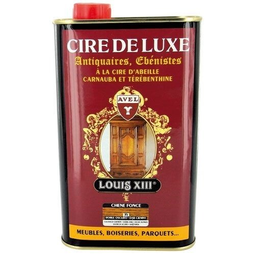 Cire liquide teintante merisier LOUIS XIII contre le bois terni