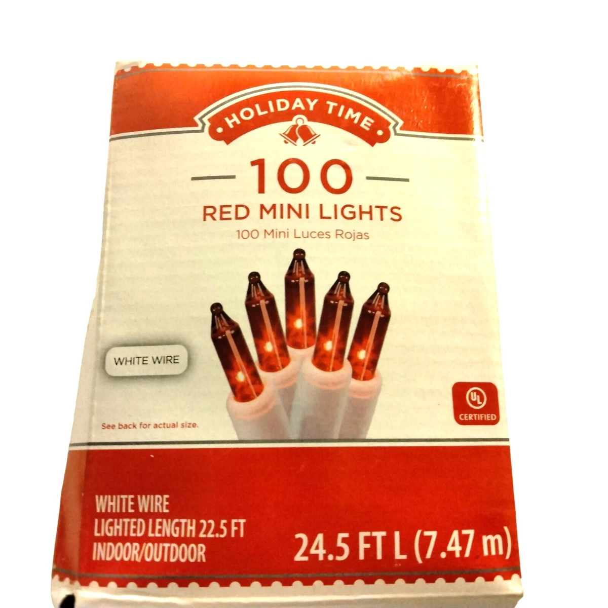 Red lights 2024 with white wire
