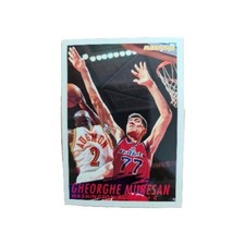 Fleer Basketball Collection Card 🏀 1994 1995 Bullets #236 Gheorghe Muresan