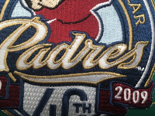 padres San Diego Padres patch embroidered patch 4.5" heat seal backing MLB patch - Picture 7 of 7