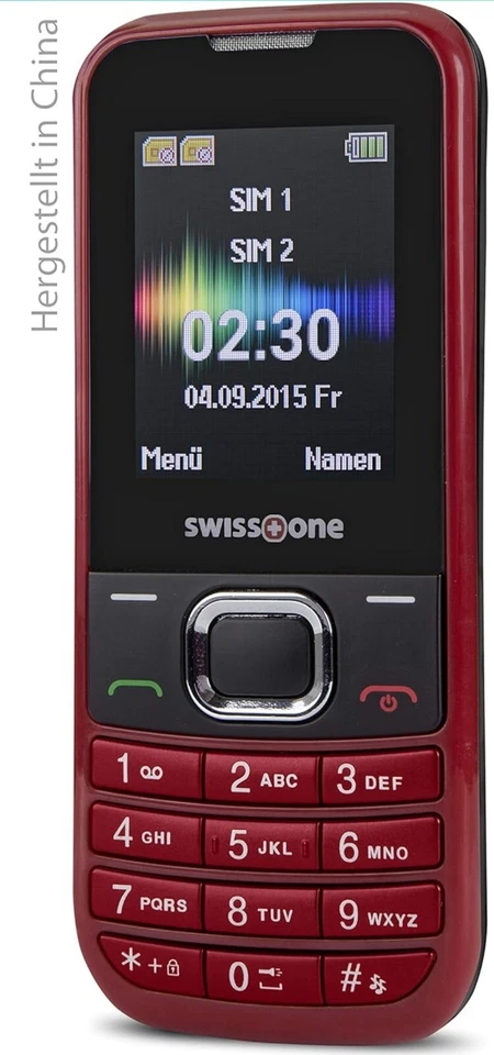 Telefono Dual Sim Display 1.77" Bluetooth Cellulare Con Fotocamera, Vivavoce  - Immagine 4 di 4