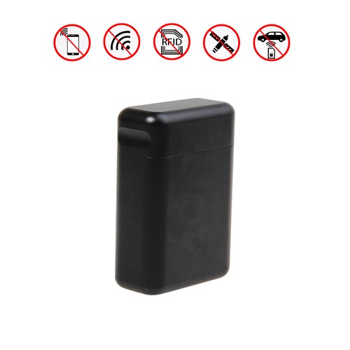 Auto Schlüssel Etui Diebstahlsicherung Schlüsselloser Zugang RFID Signal Blocker Schild Aluminium Box - Bild 8 von 10