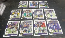 2022 MINNESOTA VIKINGS Donruss NFL Football 11 Card Team Set W/ Justin Jefferson