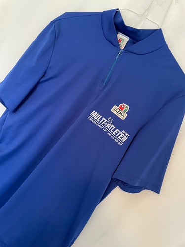 Ultima Made in Italy 1/4 Zip Cycling Jersey Size L. Cycle Fashion Gym workout - Picture 2 of 9