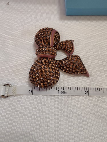 Joan Rivers Topas Brosche mit Schleife Vintage RAR - Bild 13 von 13