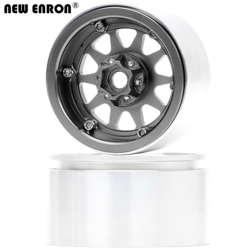 Aluminum -10MM Offset 2.2" Beadlock Wheel Rim For RC 1/10 Axial SCX10 TRX4 TRX6 - Picture 54 of 67