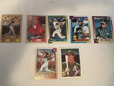 BASEBALL (ERROR) CARDs LOT MINT /JUST OPENED ORIGINAL TOPPS BOXES BUNDLE SALE