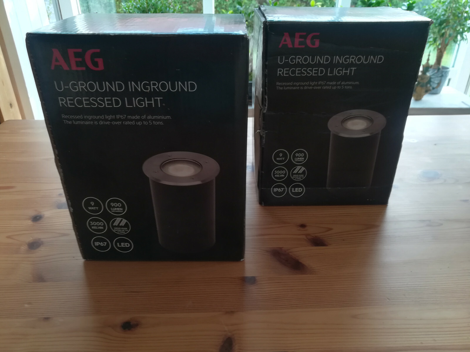 2x Bodeneinbaustrahler - Bodenleuchte AEG U Ground 2x Bodeneinbaustrahler - Bodenleuchte AEG U Ground