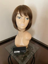 Jon Renau  Patrice 5325 Monotop Wig med brown slight alburn cast 8/30