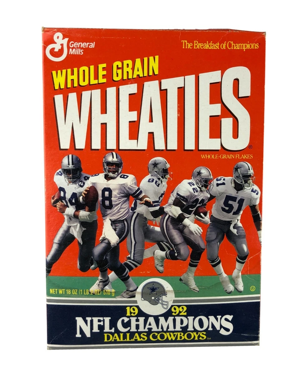 Football 1992 Vintage Sports Cereal Boxes for sale | eBay
