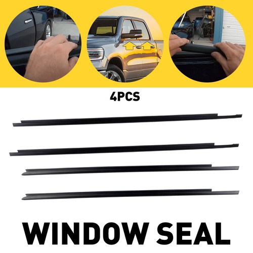 Seal Weatherstrip Window Belt Outer For 2009-2021 Ram 1500 2500 3500 4500 5500 - Foto 14 di 17