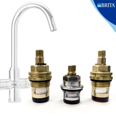 Paini Ersatz Keramik Ventil kompatibel mit Brita Torlan & Kelda Filter Wasserhähnen