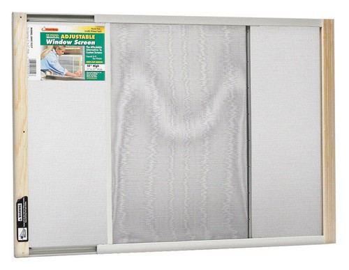 Frost King AWS1837 Metal Adjustment Window Screen 18 Lx21 to 37 in. (Pack of 12)