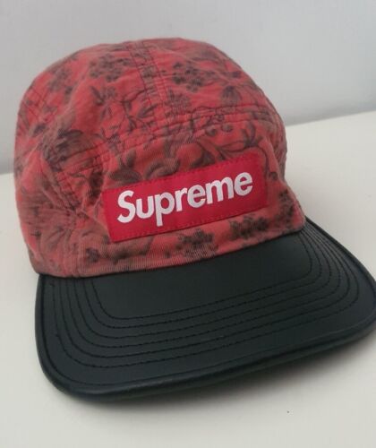 Supreme X Liberty Arts Fabric London Paisley Camp Hat 5 panel rare